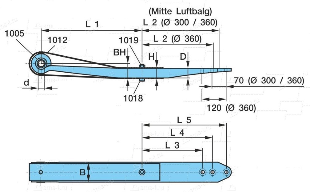 Pero listové 500/295 1 list ZN BPW