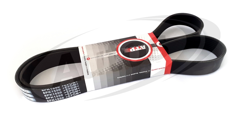 Řemen drážkový  8PK1550 SCANIA 114,124,144, MAN Lion City HOCL