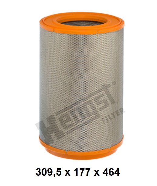 Filtr vzduchu E424L SCANIA P,G,R,T, 94,114,124,144