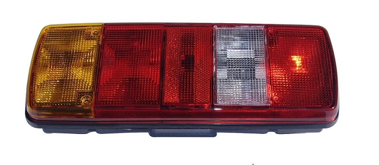 Svítilna zadní 5-dílná 343x133x73,5 L MAN, MERCEDES