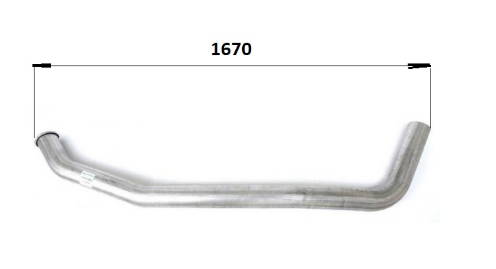 Trubka výfuku koncová MAN M2000L Euro 3 od 08.1995