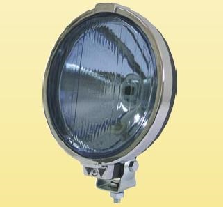 Světlomet pracovní kulatý 190mm - modré sklo