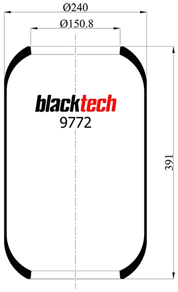 Vlnovec pérování - guma VOLVO,RVI, MAN, IRISBUS, NEOPLAN