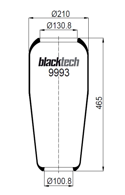 Vlnovec pérování 9993 guma MAN F90, F2000, L2000, M2000