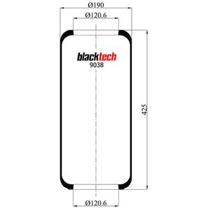 Vlnovec pérování - guma SCANIA, VOLVO BUS