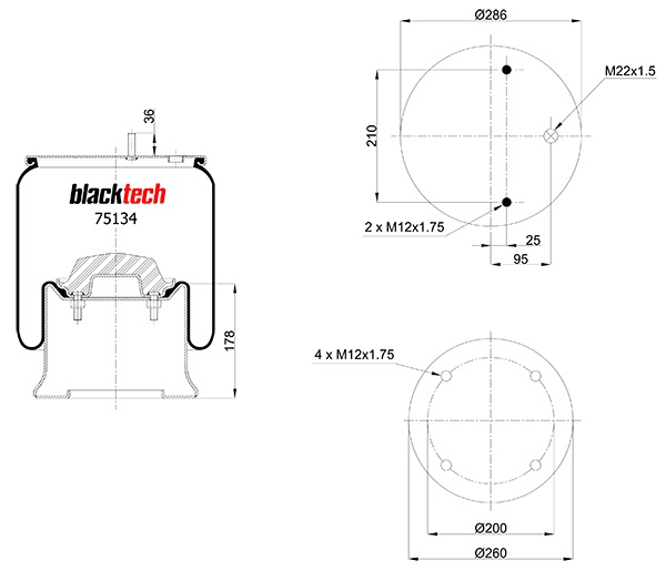 Vlnovec pérování kompletní - železný zvon SAF 2923V, KRONE