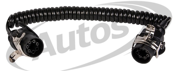 Kabel propojovací  5pin 24V ABS/ADR spirálový 5m s koncovkou