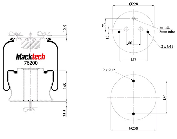 Vlnovec pérování kompletní - železný zvon PN SCANIA P,G,R,T série P360 od 2010