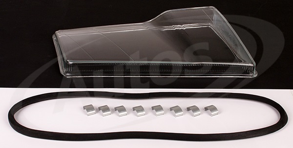 Sklo hlavního světlometu L VOLVO FH12 série 2, FH16, FM9