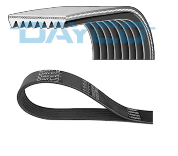 Řemen drážkový  8PK1716 DAF XF95, VOLVO FL, FM10, MERCEDES NG1017