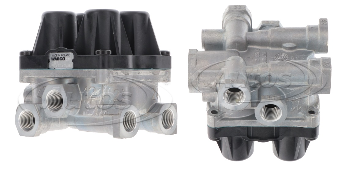 Ventil čtyřcestný jistící VOLVO FH ř. 400/500, FM ř.300/400, FH16, FH12, FM12