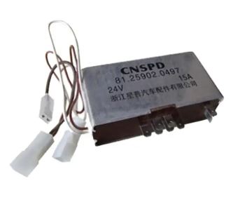 Relé ovládací žhavící svíčky 24V/15A MAN F2000 D2865LF20-D2876LF02 od 01.1994