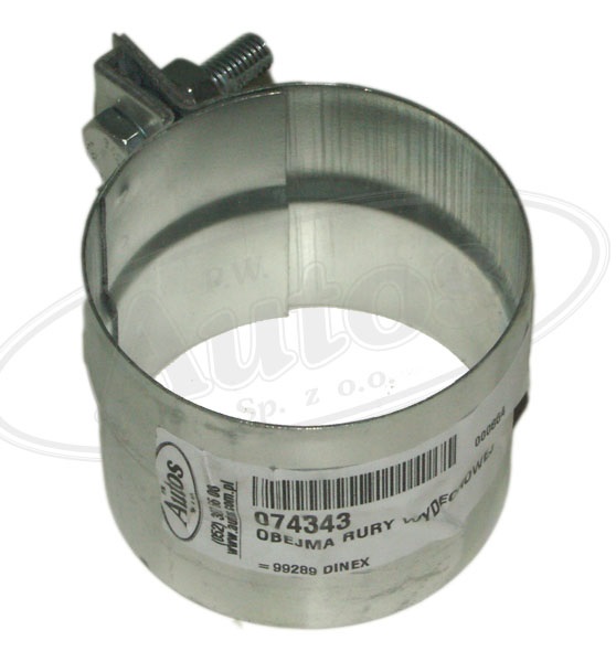 Objímka trubky výfuku 88,9-93,6 VOLVO FL-7/FS717-719