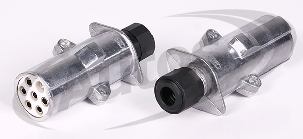 Vidlice elektrická 7pin ISO3731/ 24V typ-S, kovová