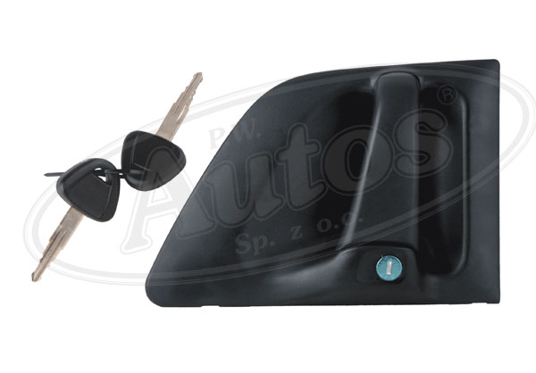 Klika dveří vnější L kompletní SCANIA 94,114,124,144, CP,CR.CT