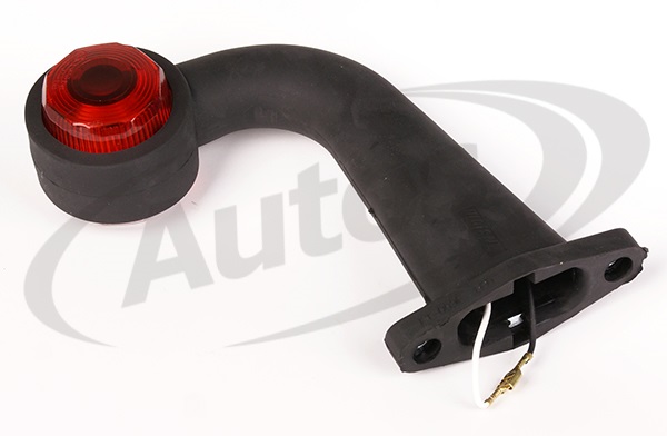 Svítilna poziční - tykadlo P 12V/30V č/b dlouhá, kabel 0,5m