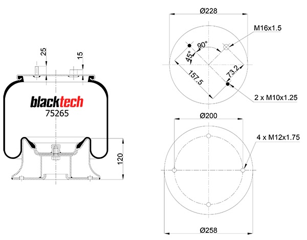 Vlnovec pérování kompletní - železný zvon ZN RVI Premium, Premium 2, Magnum, Midlum