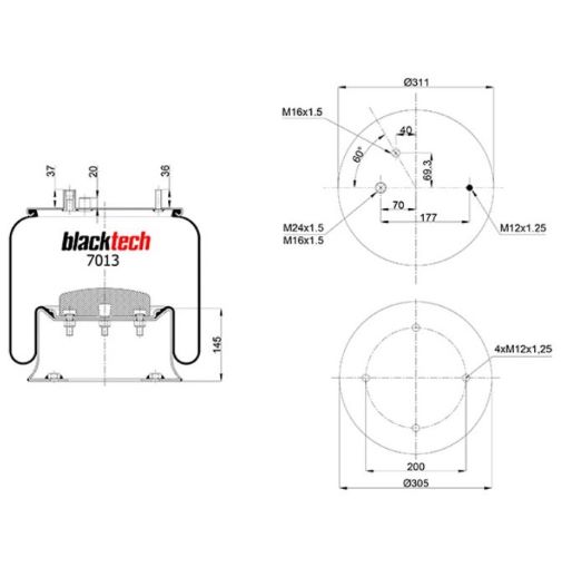 Vlnovec pérování RML7013C ZN RVI Magnum, Premium