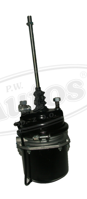 Válec brzdový 24/24" membránový s dlouhou  tyčkou M16x1,5