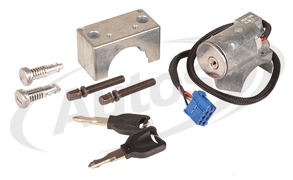 Skříňka spínací se sadou vložek zámků - sada DAF 95XF, XF95, 85CF