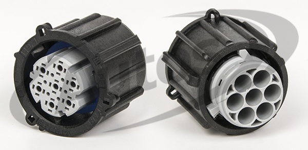 Zástrčka elektrická 7-pin MKR Plus MAN, RVI, SCANIA