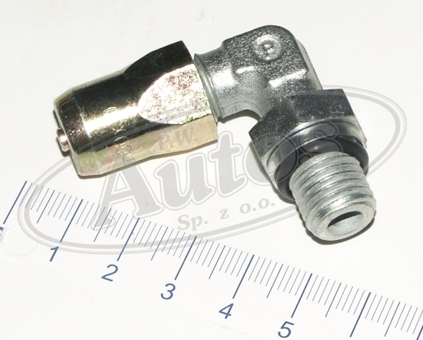 Rychlospojka 90° M12x1,5/PA6 vnější závit, kovová