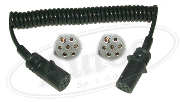 Kabel propojovací  7pin 24V/ typ N, 4,2m plast