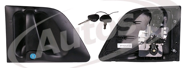 Klika dveří vnější P kompletní SCANIA 94,114,124,144,CP,CR,CT