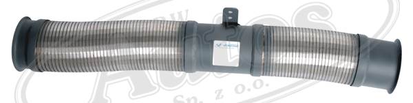 Trubka výfuku přední s pružným dílem 800mm SCANIA 94,114,124,144