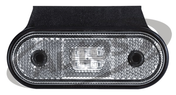 Svítilna poziční FT20B+K/24V/120x46 LED bílá s držákem