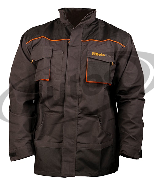 Bunda pracovní zimní - celtovina T/C, 260 g/m2, 
vložky Oxford XL, šedá BETA