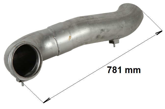 Trubka výfuku koncová 781mm VOLVO FH,FM 400/500, FH16, RVI Premium 2, Magnum DXi, Kerax