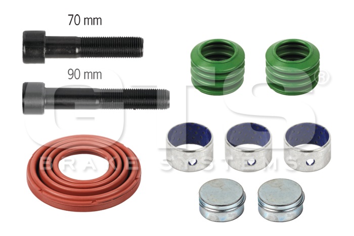 Sada opravárenská brzdového třmenu WABCO PAN-17,5", RVI Midlum M112 7,5-12T