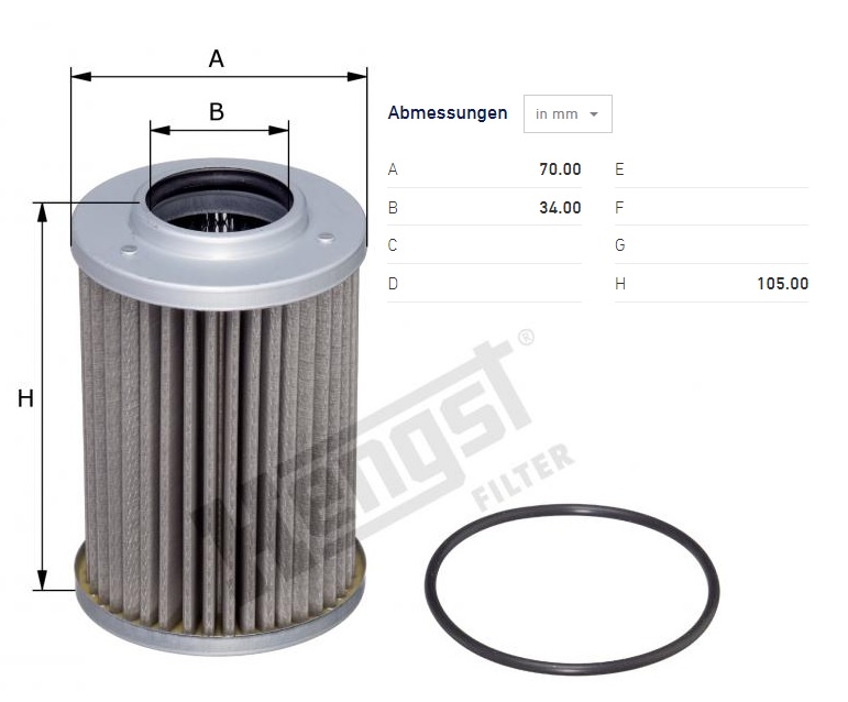 Filtr oleje intardéru MAN, BOVA Lexio, HEULIEZ, IRISBUS, SOLARIS, MERCEDES Conecto, RVI