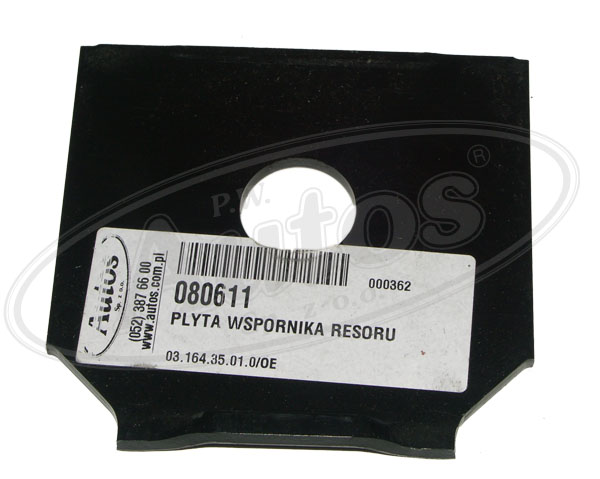 Podložka držáku listového pera 120x125 BPW