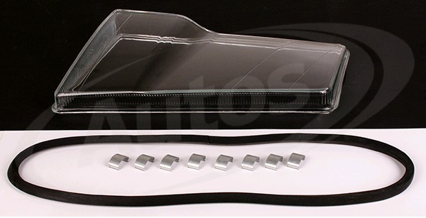 Sklo hlavního světlometu P VOLVO FM9, FH12, FH16, FH12 II