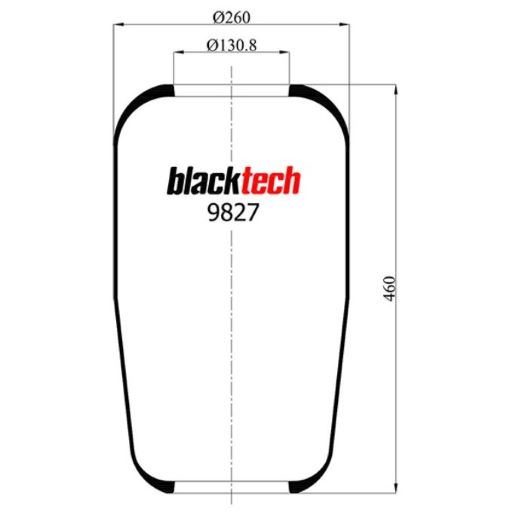 Vlnovec pérování 9827 guma MAN,VOLVO