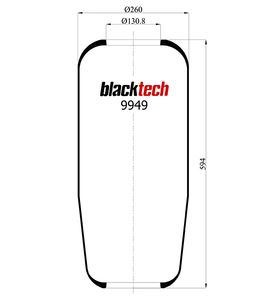 Vlnovec pérování 9949 guma MERCEDES