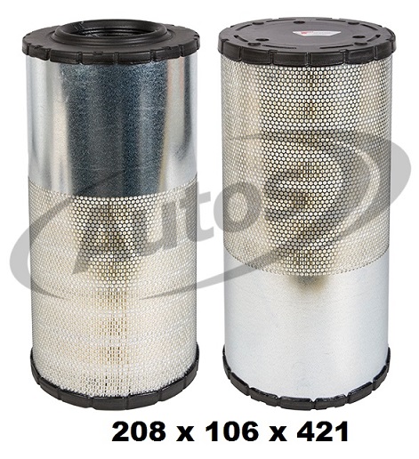 Filtr vzduchu hlavní CASE, CATERPILLAR, FENDT, JCB, LIEBHERR, NEW HOLLAND, VOLVO