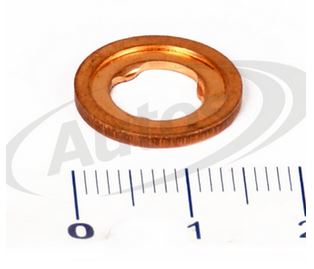 Podložka vstřikovače paliva Cu 15,1x7,0x1,5 MERCEDES Actros