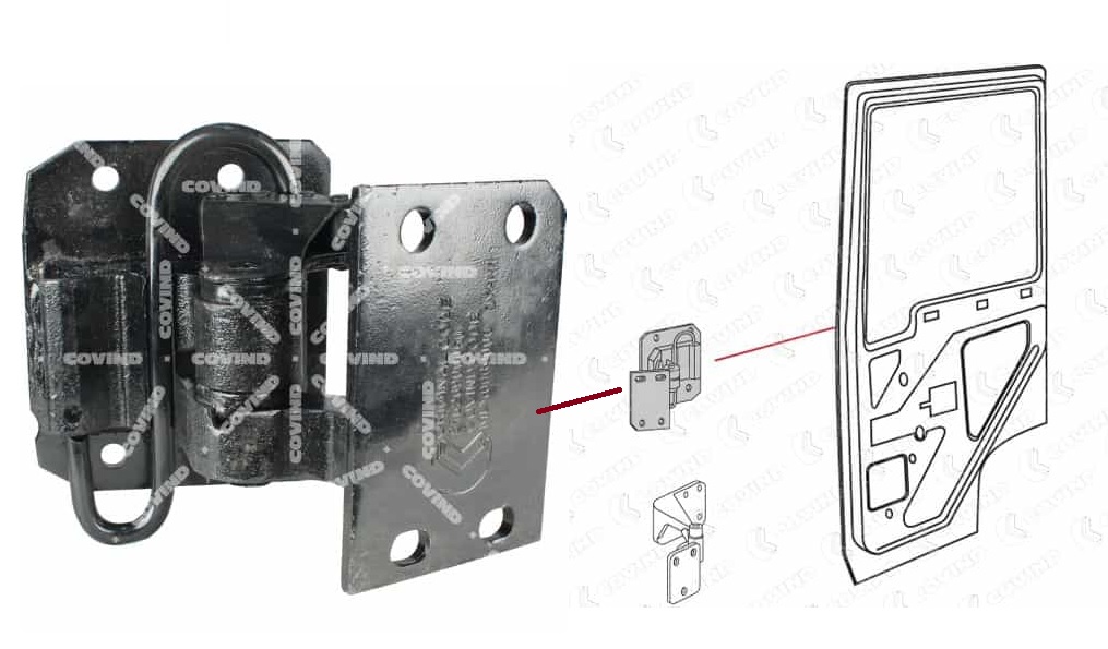 Závěs dveří horní P MAN TGA od 05.2000, TGL od 05.2005, TGS od 10..2007