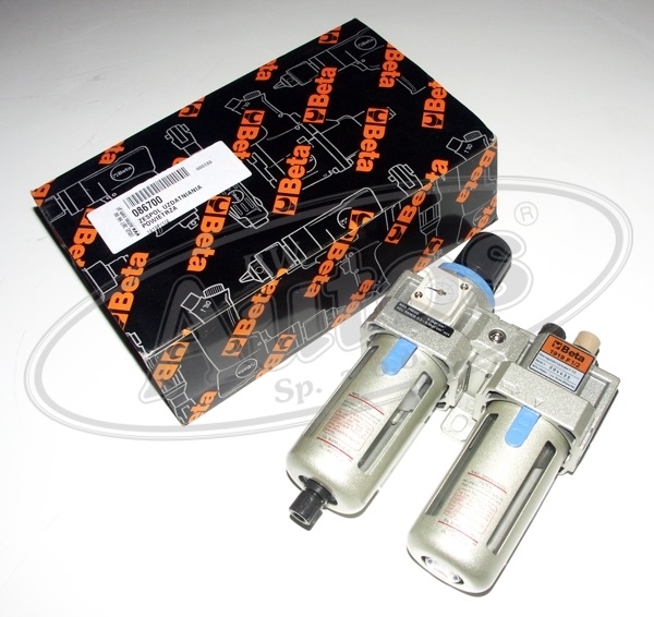 Filtr regulátor-přimazávač 1/2" vzduch BSPT/ 2500l/hod.