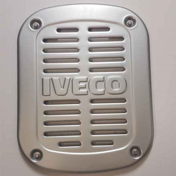 Plech krycí tlumiče výfuku s logem IVECO E.Cargo Tector Euro 4