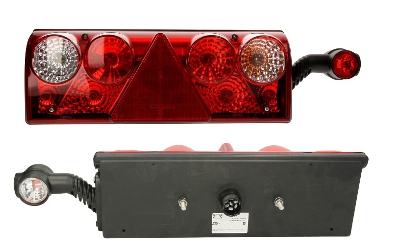 Svítilna zadní P EUROPOINT II s trojúhelníkem