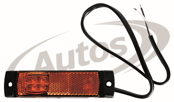 Svítilna poziční FT18Ž/12V-30V/130x32 LED oranžová s kabelem a paticí