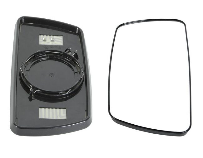 Sklo zrcadla hlavního 24V R1200 371x181 L/P IVECO Stralis Tector od 2006