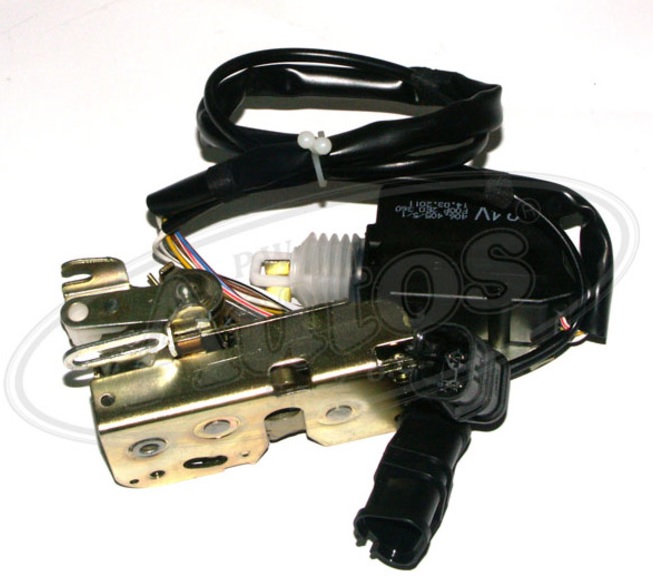 Zámek dveří vnitřní s kabeláží a posilovačem centrálního zámku P MAN TGL,TGA,TGM,TGX,TGX