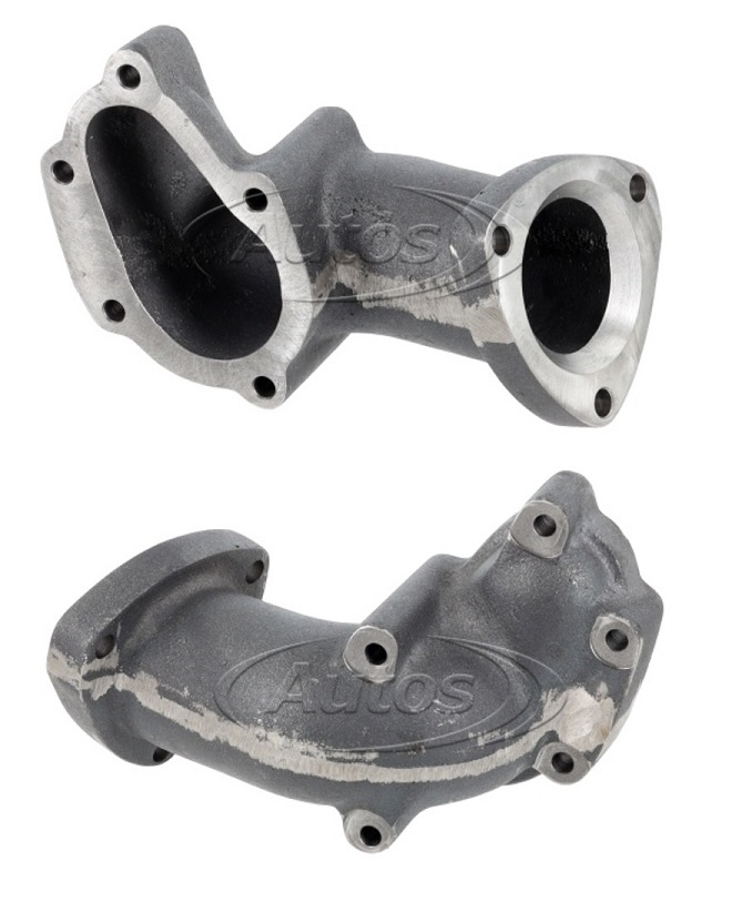 Trubka kolektoru výfukových plynů - koleno od turbodmychadla MAN TGM