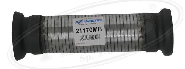 Trubka výfuku - pružný díl  85x295 MERCEDES LK/LN2 OM364.907/OM364.918 do 12.1998