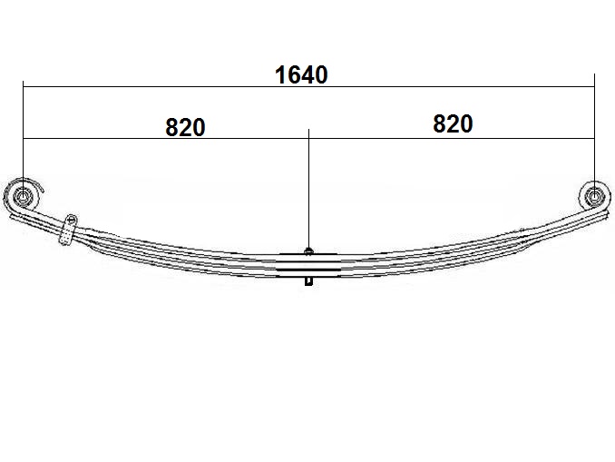Pero listové 820/820 3 listy PN RVI Kerax